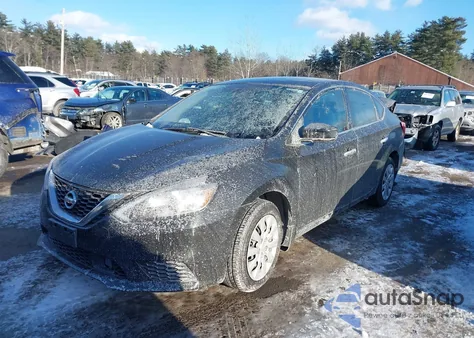 2019 Nissan Sentra S z USA, uszkodzony, nr VIN 3N1AB7AP7KY224803